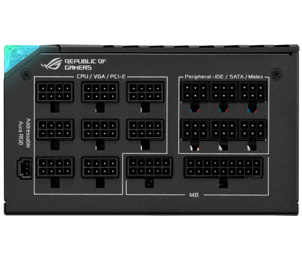 ASUS ROG Thor 1000W 80 Plus Platinum 90YE00L4-B0NA00 - 742714 - zdjęcie 10
